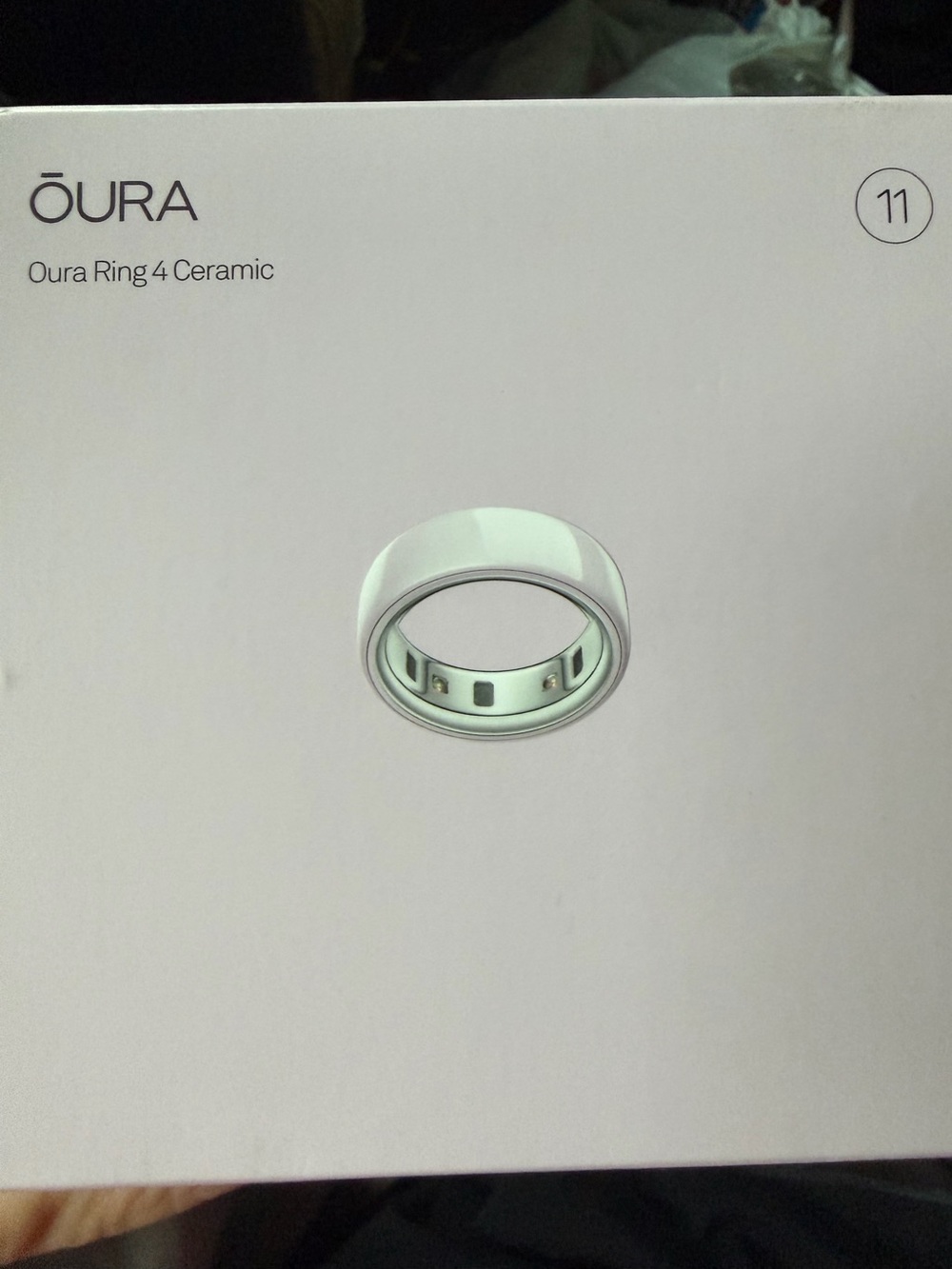 Oura Ring 4 Ceramic Petal (pink)
